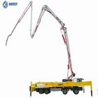 HB58K Filling Height 1540mm XCMG 6 Section 58m Concrete Pump Truck