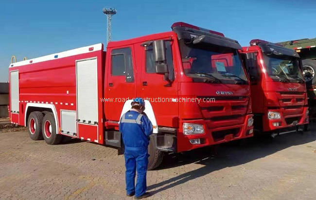 najnowsza sprawa firmy na temat DRK - 2 jednostki SINOTRUK 371hp Wozy strażackie